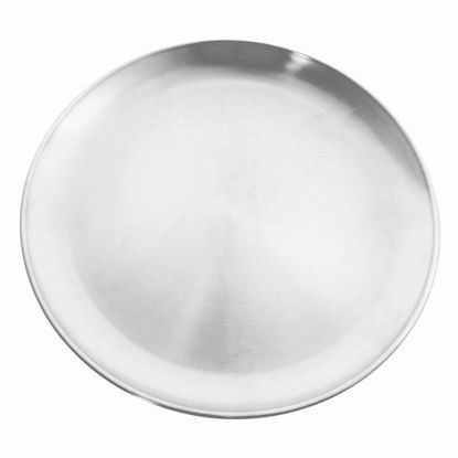 Picture of METAL CHARGER PLATE ROUND SILVER XLARGE D000