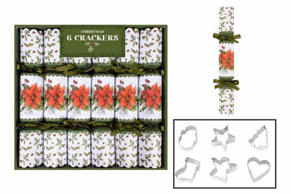 Picture of CHRISTMAS CRACKERS 6X12 INCH CHRISTMAS HOLLY