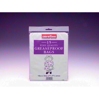 Picture of CAROLINE 15 GREASEPROOF BAGS 1102