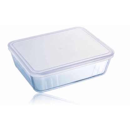 Picture of PYREX 4.2LTR RECTANGULAR DISH & LID (PM)