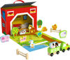 Wooden Farm Play Box