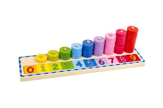 Wooden Counting Stacker