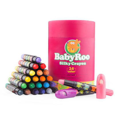 Silky Washable Crayon - Baby Roo 24 Colours