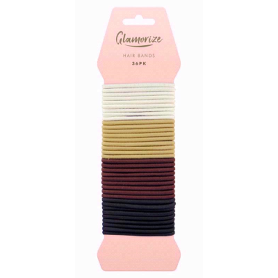 Picture of Accenti Hair Bands Assorted Pk36