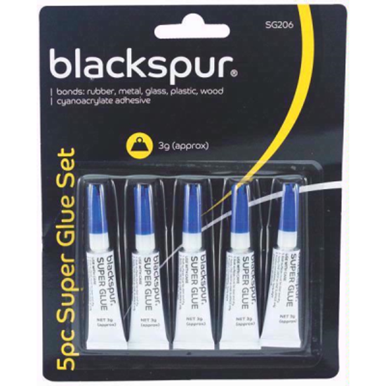 Picture of Blackspur Glue Super 5pk