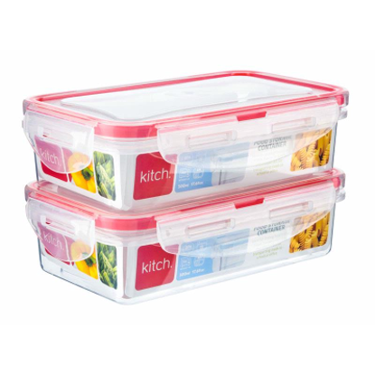 Picture of Kitch 2 Rectangular Containers 500ml & 500ml