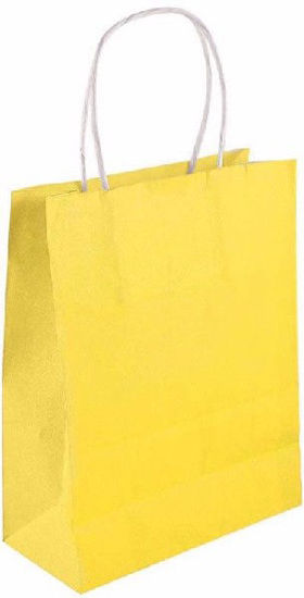 Yellow Bag with Handles