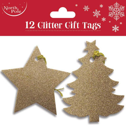Glitter Gift Tags