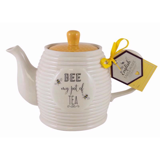 Bee Happy Tea Pot