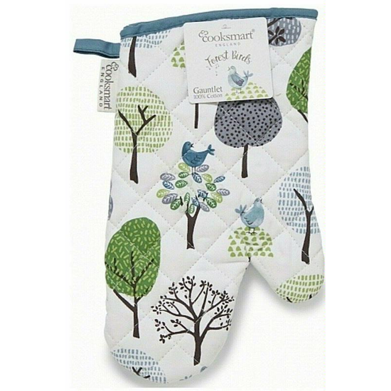 Picture of Cooksmart Single Oven Glove Forest Birds