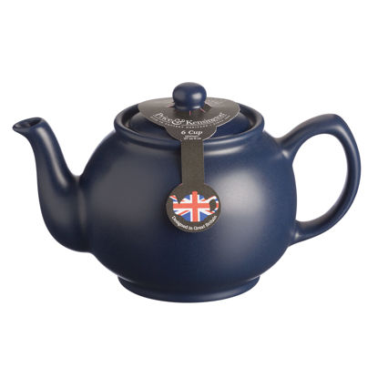 Price & Kensington 6 Cup Matt Navy Teapot	