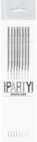 Picture of SPARKLERS CAKE TOPPER BIRTHDAY ANNIVERSARY PARTY CAKE DECORATION SILVER 8 SPARKLERS