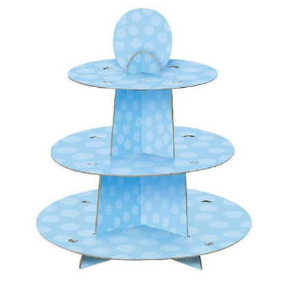 Picture of Baby Blue Cup Cake Stand