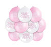 Picture of 9IN PINK BABY SHOWER BALLOONS (Pack of 10)