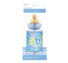 Picture of 12IN BLUE DOTS BABY SHOWER BOTTLE HONEYCOMB