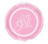 Picture of 18IN PINK BABY SHOWER FOIL BALLOON