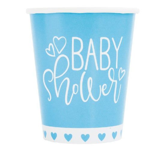 Picture of 9oz BLUE BABY SHOWER CUPS (Pack of 8)
