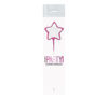 Picture of 7IN STAR SHAPE PINK GLITZ CAKE DECORATION