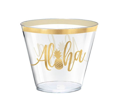 Picture of 9oz ALOHA TUMBLERS (Pack of 30)