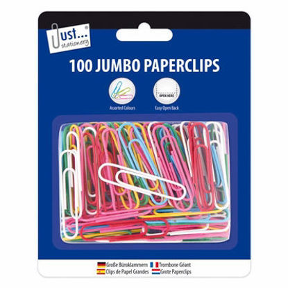 Picture of JUST STATIONERY LARGE PAPER CLIPS