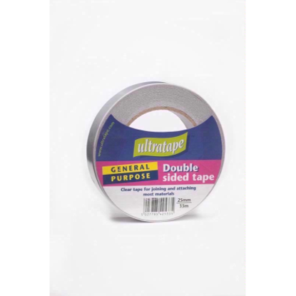 Picture of ULTRATAPE CLEAR D/S TAPE 25X33M