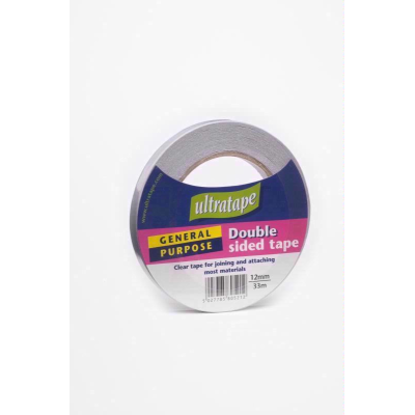 Picture of ULTRATAPE CLEAR D/S TAPE 12X33M