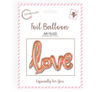 Picture of ROSE GOLD LOVE FOIL BALLOON