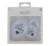 Picture of OH BABY PRINTED BLUE BALLOONS (Pack of 6)