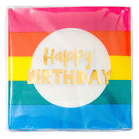 Picture of Rainbow Napkins - 33cm