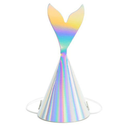 Picture of Mermaid Tail Iridescent Party Hats
