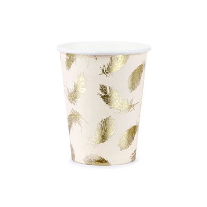 Picture of Lovely Swan Paper Party Cups - 220ml