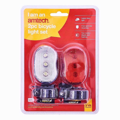 Picture of AMTECH BIKE LIGHT 2PC SET