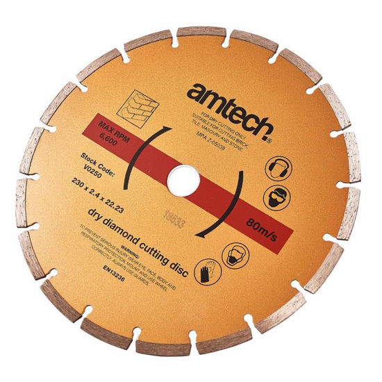 Picture of AMTECH CUTTING DISC DIAMOND 230 X 2.4MM