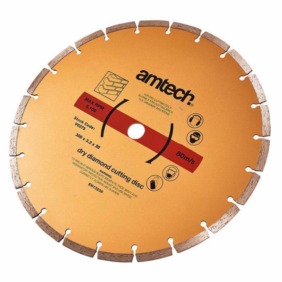 Picture of AMTECH CUTTING DISC DIAMOND 300MM