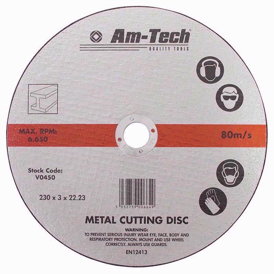 Picture of AMTECH CUTTING DISC METAL 9INCH