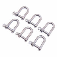 Picture of AMTECH D SHACLES 8MM 6PC