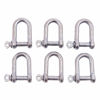 Picture of AMTECH D SHACLES 8MM 6PC