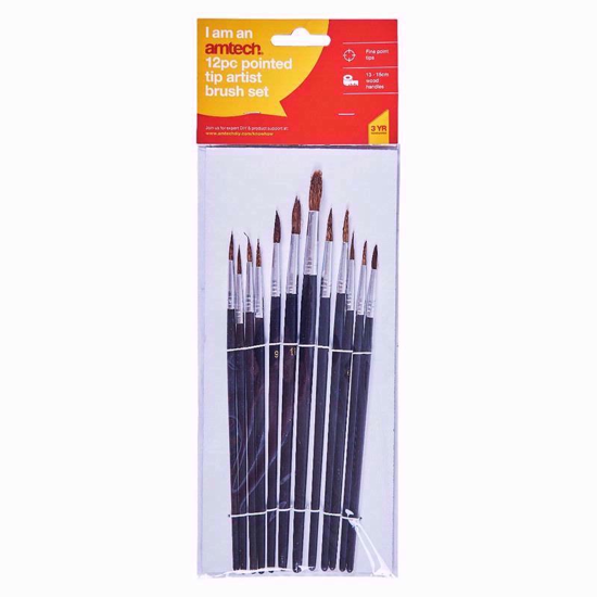 Picture of AMTECH FINE POINTED TIP ART B/SET 12PC