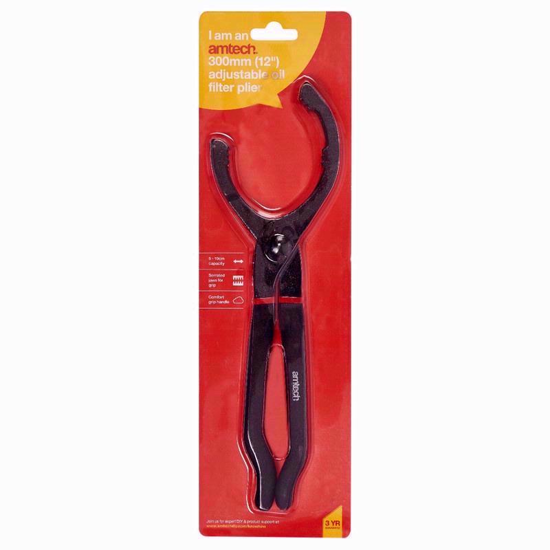 Picture of AMTECH OIL FILTER PLIER ADJ 12INC