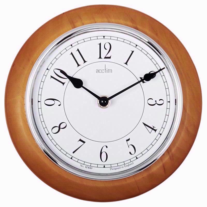 Picture of ACCTIM NEWTON WALL CLOCK LIGHT WOOD