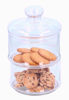 Picture of ALPINA 3 TIER GLASS JARS 28CM