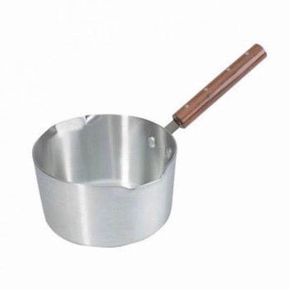 Picture of ALUMINIUM MILK PAN 6 INCH WOOD HANDLE