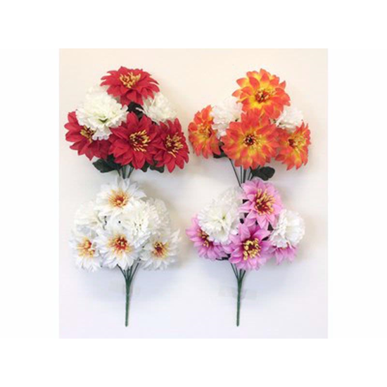 Picture of CARNATION ZINNIA BOUQUET MIX COLOURS