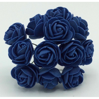 Picture of PETITE ROSE POSY X12 NAVY