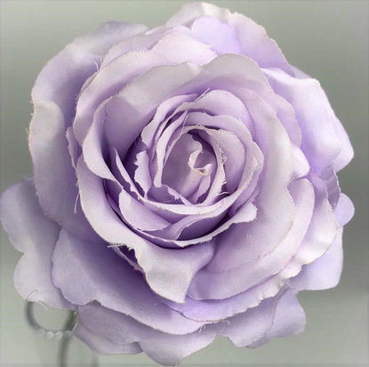 Picture of BLOOMING ROSE STEM 10CM LILAC