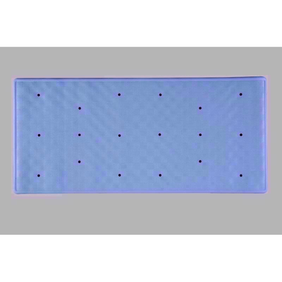 Picture of AQUALONA ROMAN RUBBER BATH MAT MEDIUM BLUE