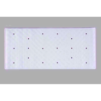 Picture of AQUALONA ROMAN RUBBER BATH MAT WHITE LGE