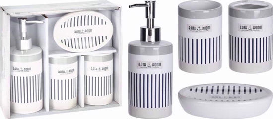 Picture of BATHROOM SET OF 4PCS MARITIEM