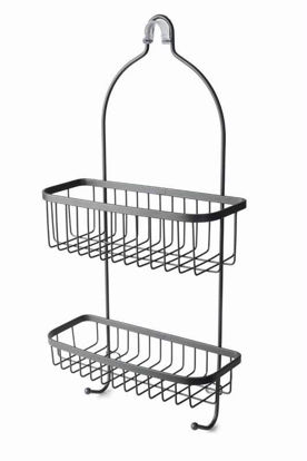 Picture of BLUE CANYON SHOWER CADDY 2 TIER GRAPHITE