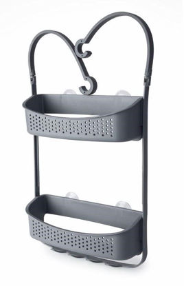 Picture of BLUE CANYON SHOWER CADDY DOUBLE HANGING GREY
